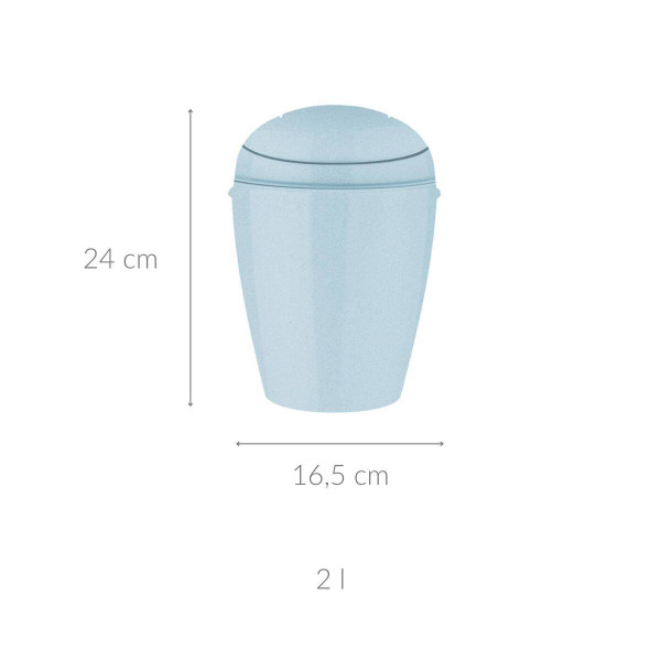 Kosz na śmieci DEL XS, 2 l., KOZIOL