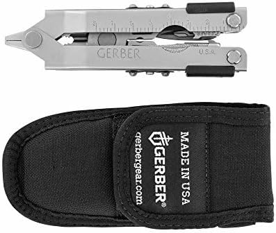 Gerber Gear MP600 Pro Scout Multi-Plier - Multitool with 15 Tools, Including Needlenose Pliers - Premium Multipurpose Tool - 07563N