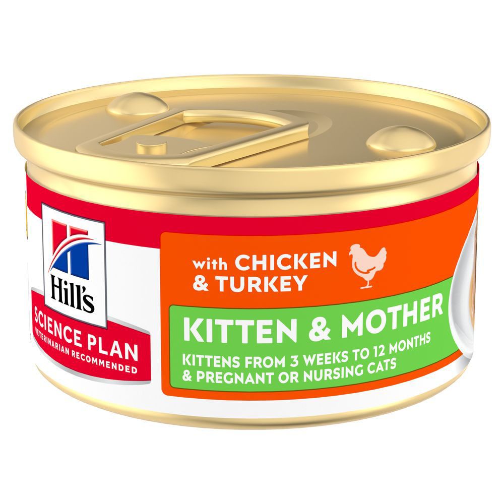 Hill's Science Plan Kitten & Mother Tender Mousse with Chicken & Turkey