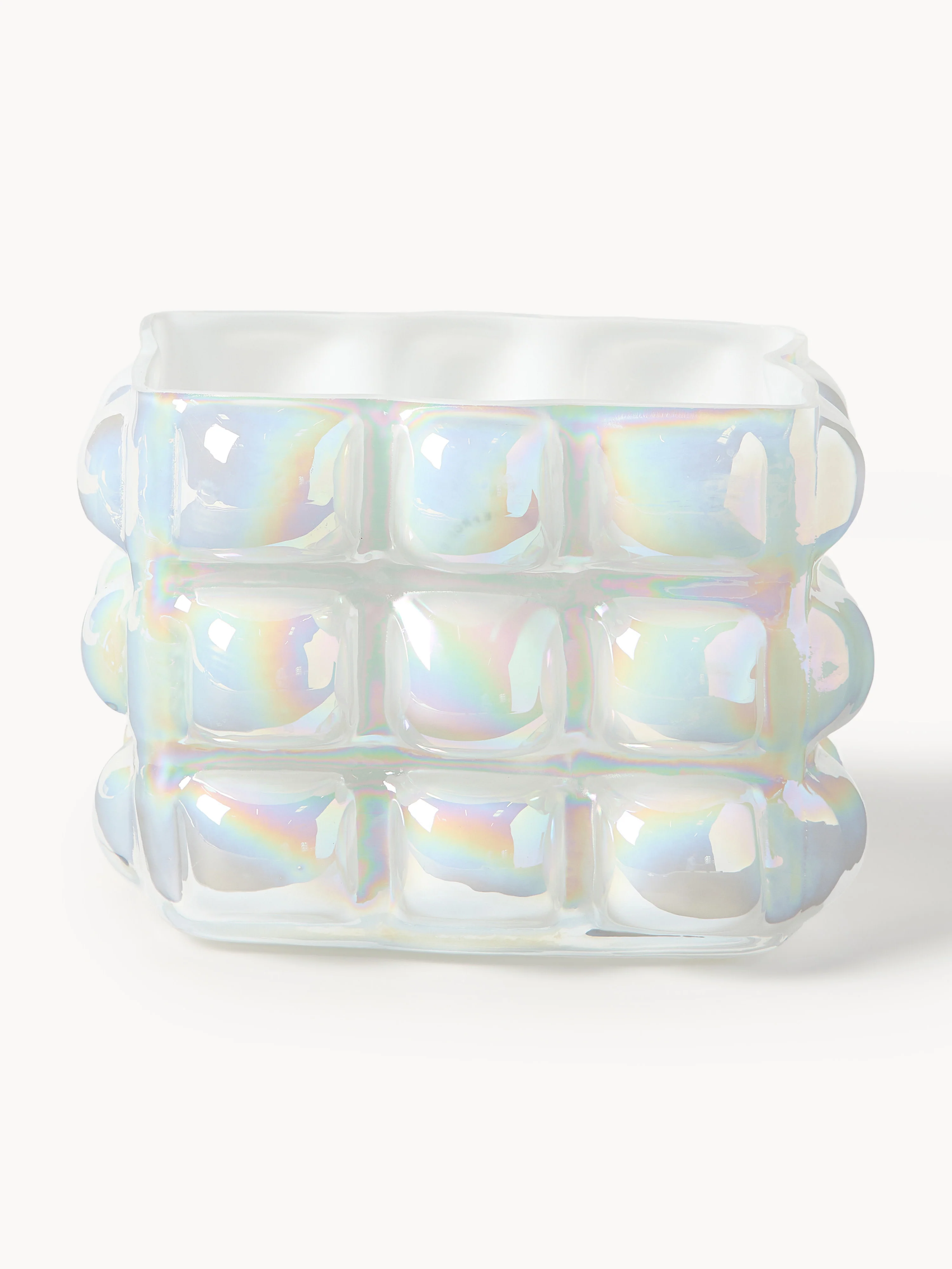 Mundgeblasene Vase Bubble, H 18 cm