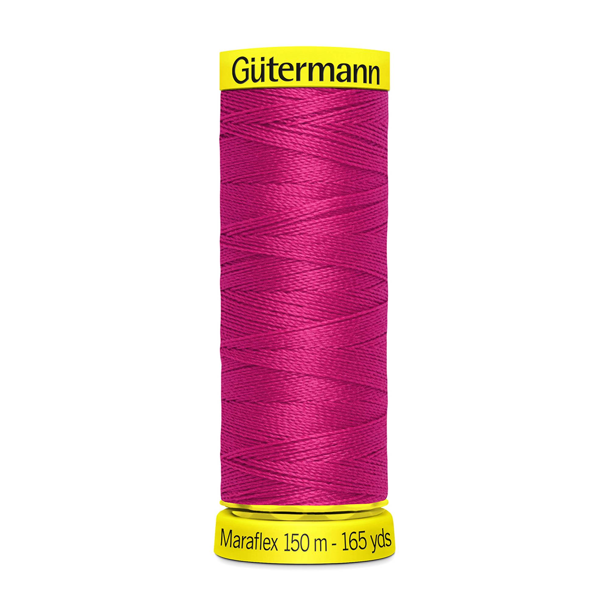 Gutermann Crimson Maraflex Stretchy Sewing Thread 150m (382)