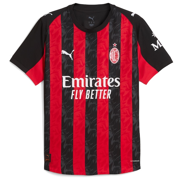Rafael Leão AC Milan Puma 2025/26 Home Authentic Player Jersey - Red