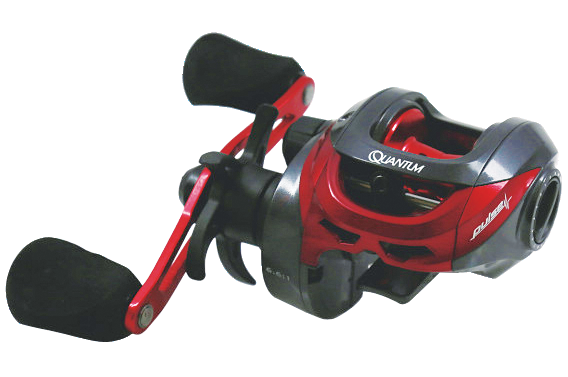 Quantum Pulse™ Baitcast Fishing Reel, Anti-Reverse, Right Hand, 100