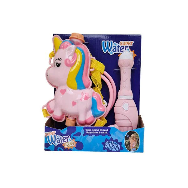 Splash Water Pistol & Backpack