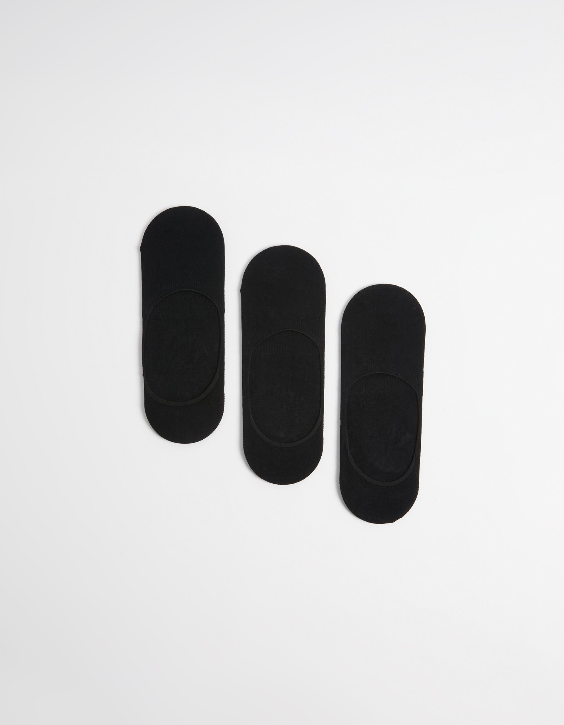 Pack 3 Pares de Pezinhos, Homem, Preto