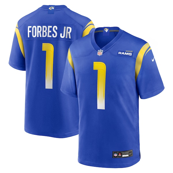 Emmanuel Forbes Jr. Los Angeles Rams Nike Team Game Jersey -  Royal