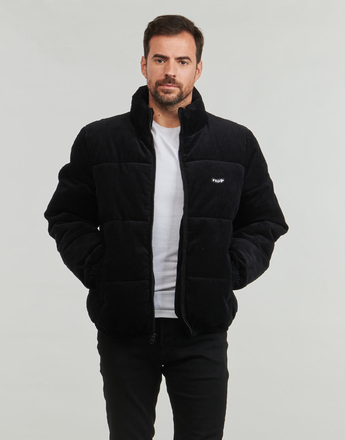Volcom - WALLTZ CORD JACKET - Black