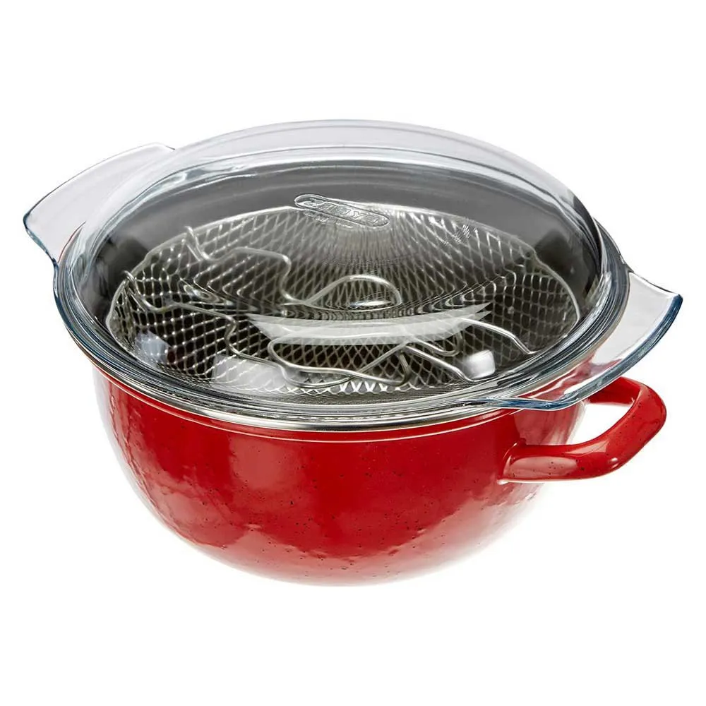 Ibili Korinto fryer with basket and lid 24 cm