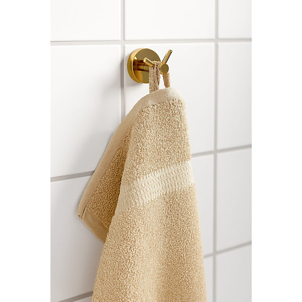 Crochet porte-serviette KLEO or brosse