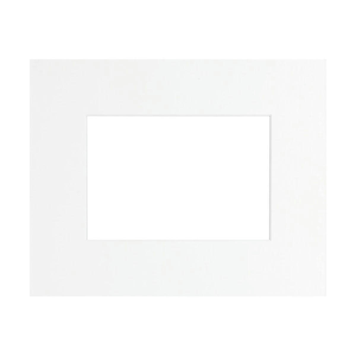 PASSE-PARTOUT EPAIS - Passe-partout Epais blanc 50x70 cm ouverture 40x50 cm carton