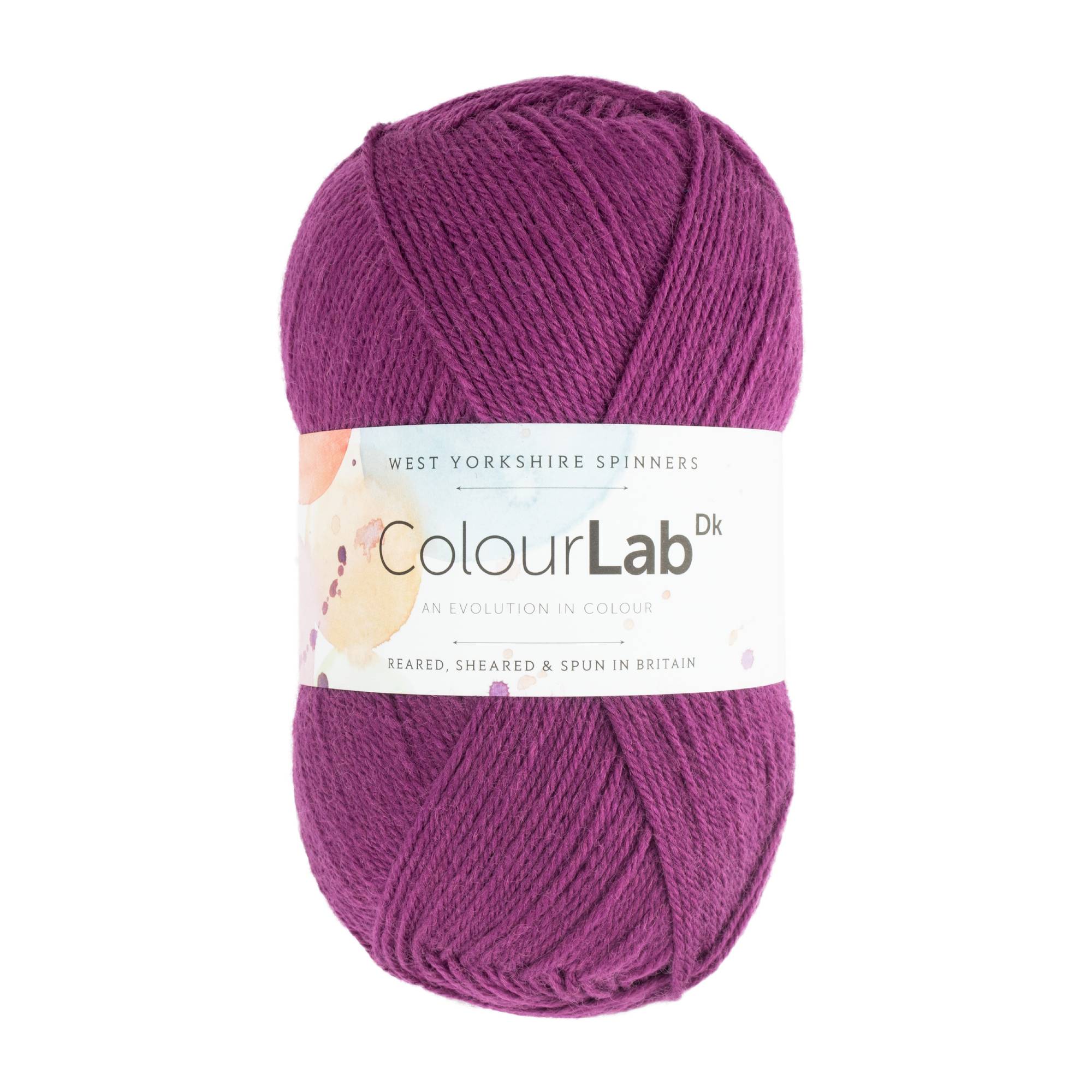 West Yorkshire Spinners Perfectly Plum ColourLab DK 100g