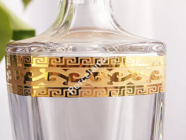 Kpl. szklanek do whisky 0,34 L (6szt.)   karafka 0,85L (1szt.) Bohemia Prestige - Quadro Rich 4SB.QUR.531859