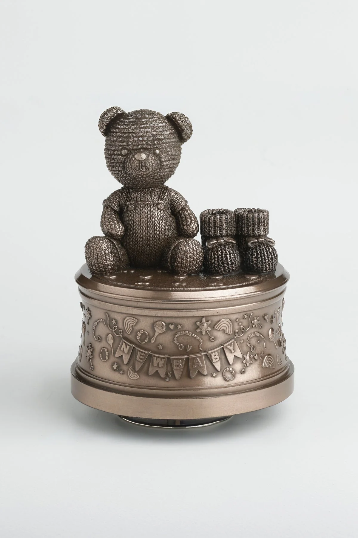 Teddy Bear Music Box Sculpture