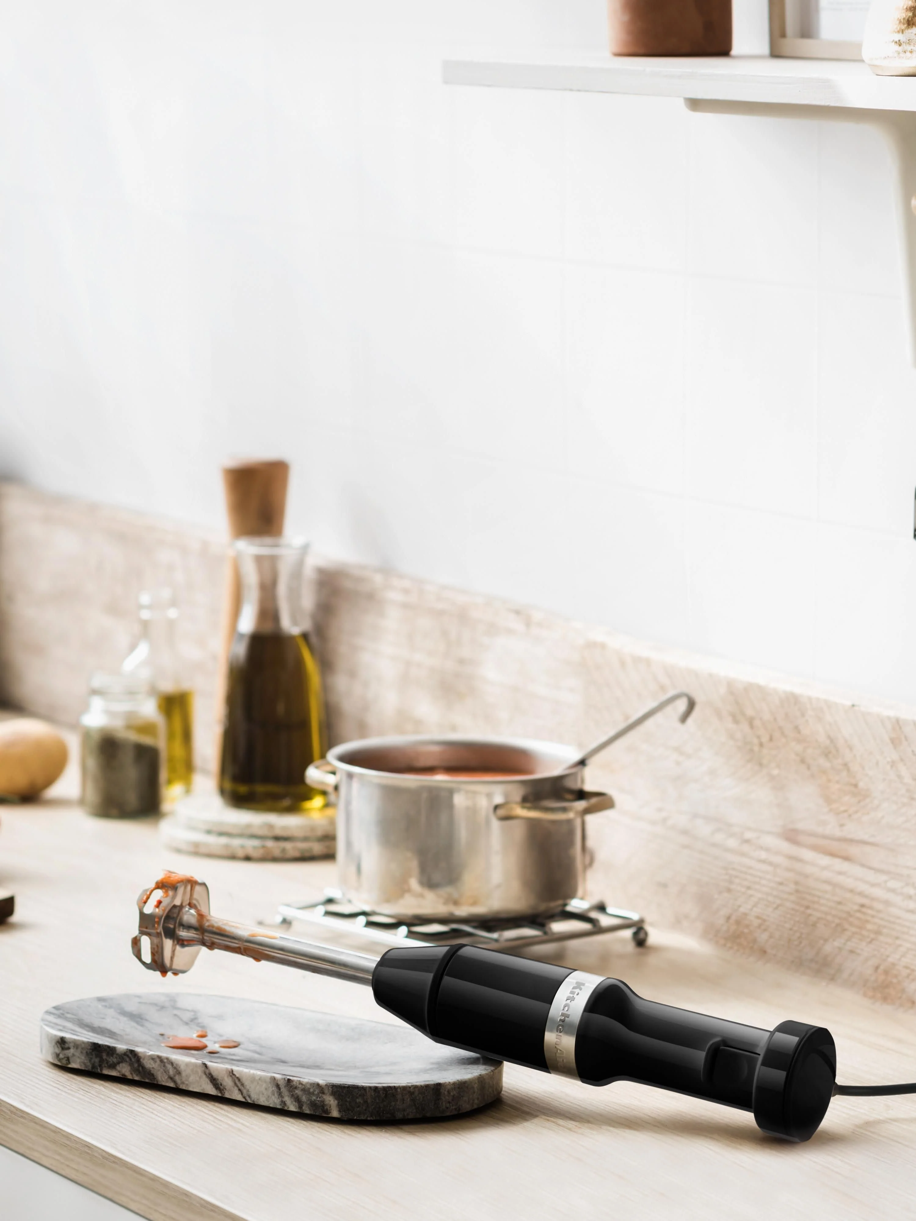 Stabmixer Artisan mit Zubehör