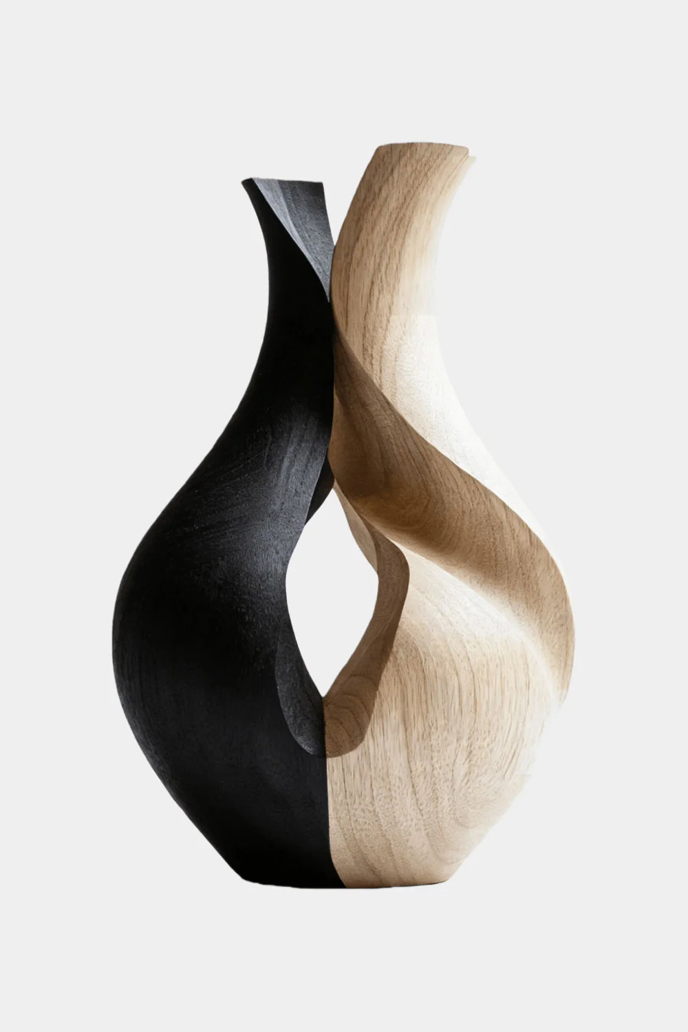 Vase Wood Sculpture #WG042