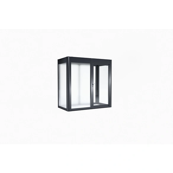 Gewächshaus »SunGarden Deluxe 2.1«, BxHxT: 233 x 229 x 128 cm, anthrazit-metallic