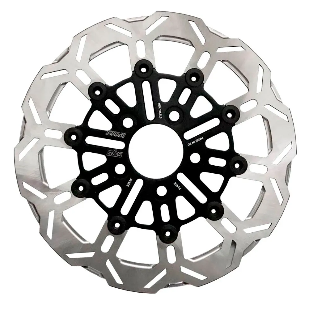 SBS Harley Davidson Fld 1690 12-13/Fld 1690 Abs 12-16 7145E Floating Rear Brake Disc