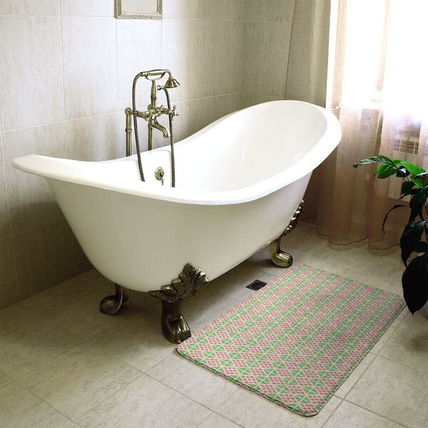 Full Color Diamonds Bath Mat
