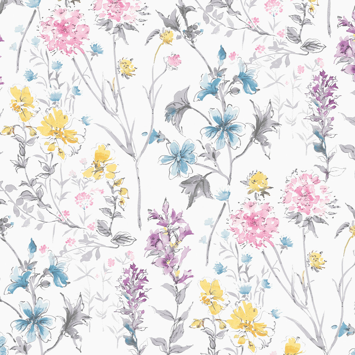 Laura Ashley Vliesbehang - Wild Meadow - 10mx52cm