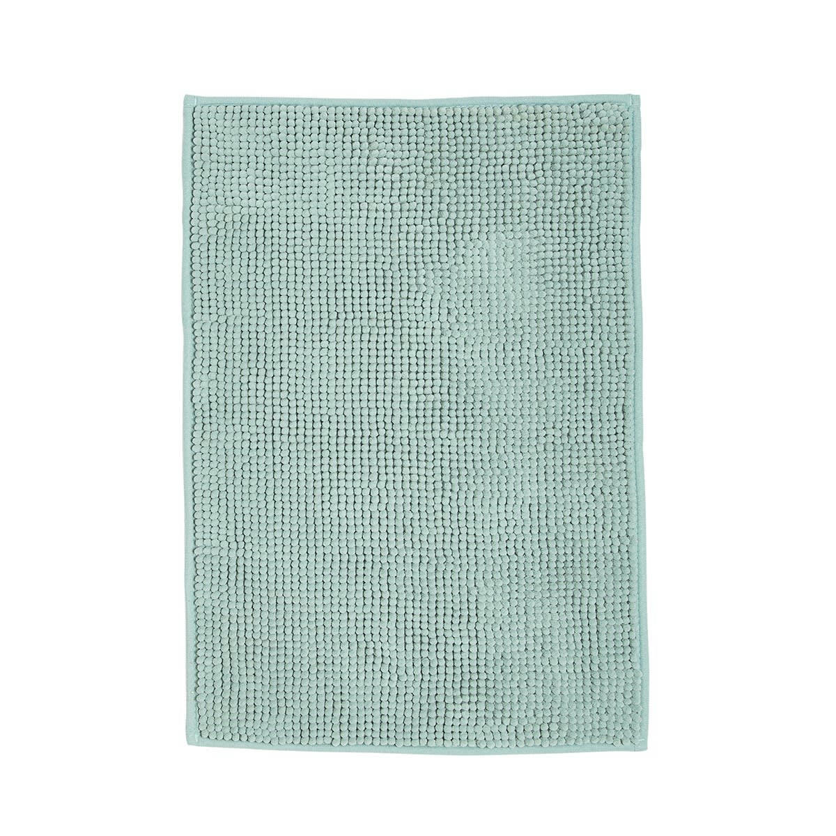 ESSENTIAL - Tapis de bain Bubble uni en Polyester Vert 60x40 cm