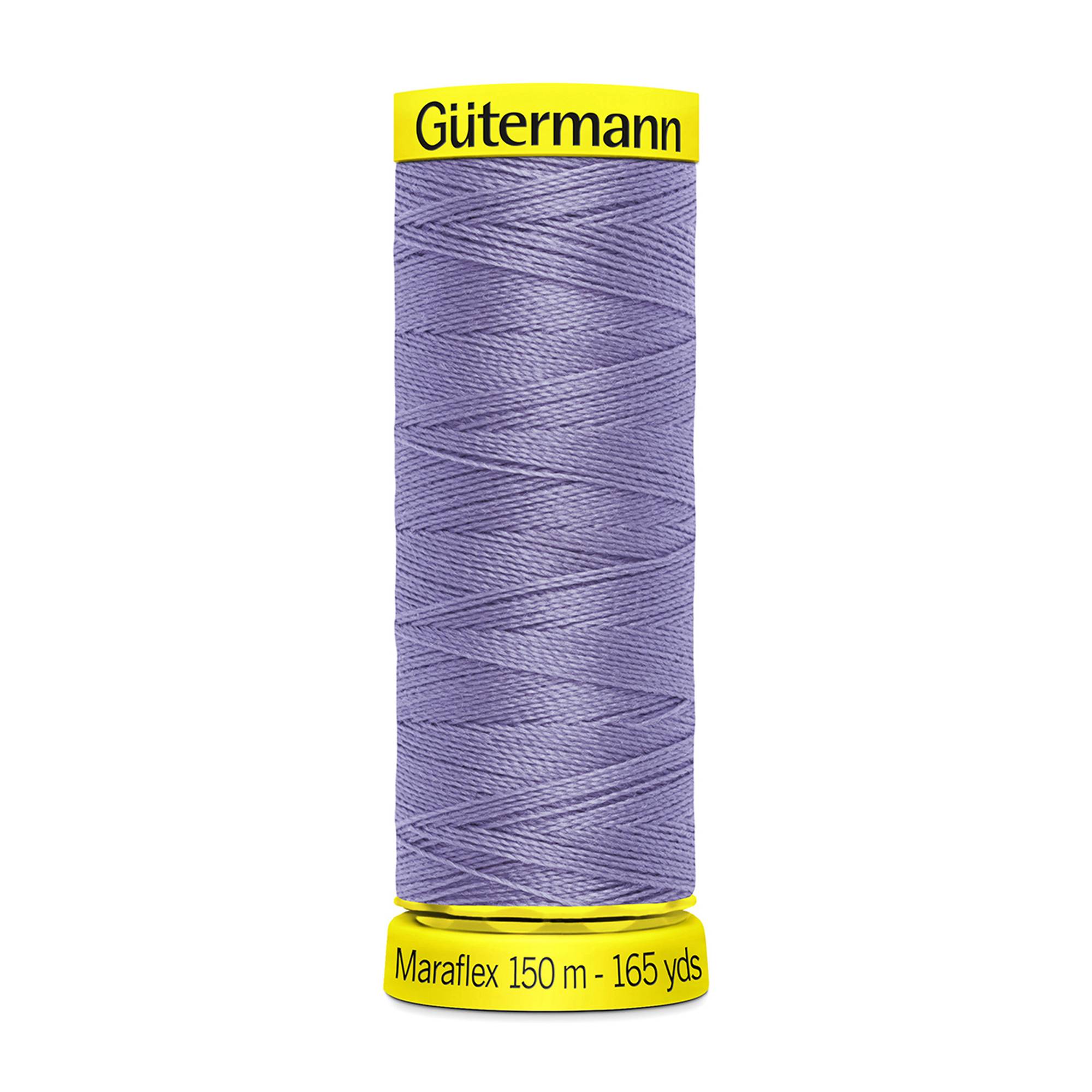 Gutermann Lilac Maraflex Stretchy Sewing Thread 150m (158)