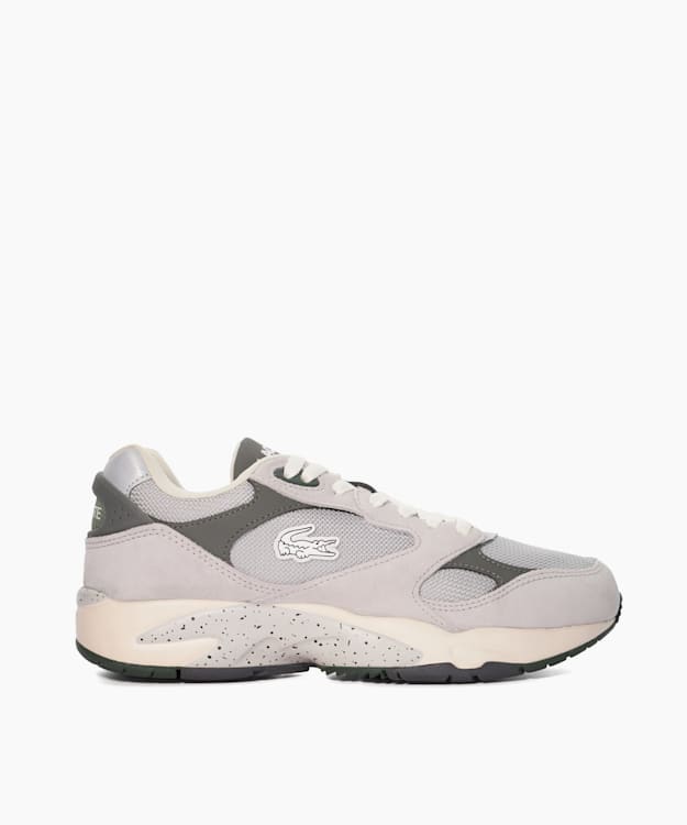 Storm 96 Grey - Chunky Leather Trainers