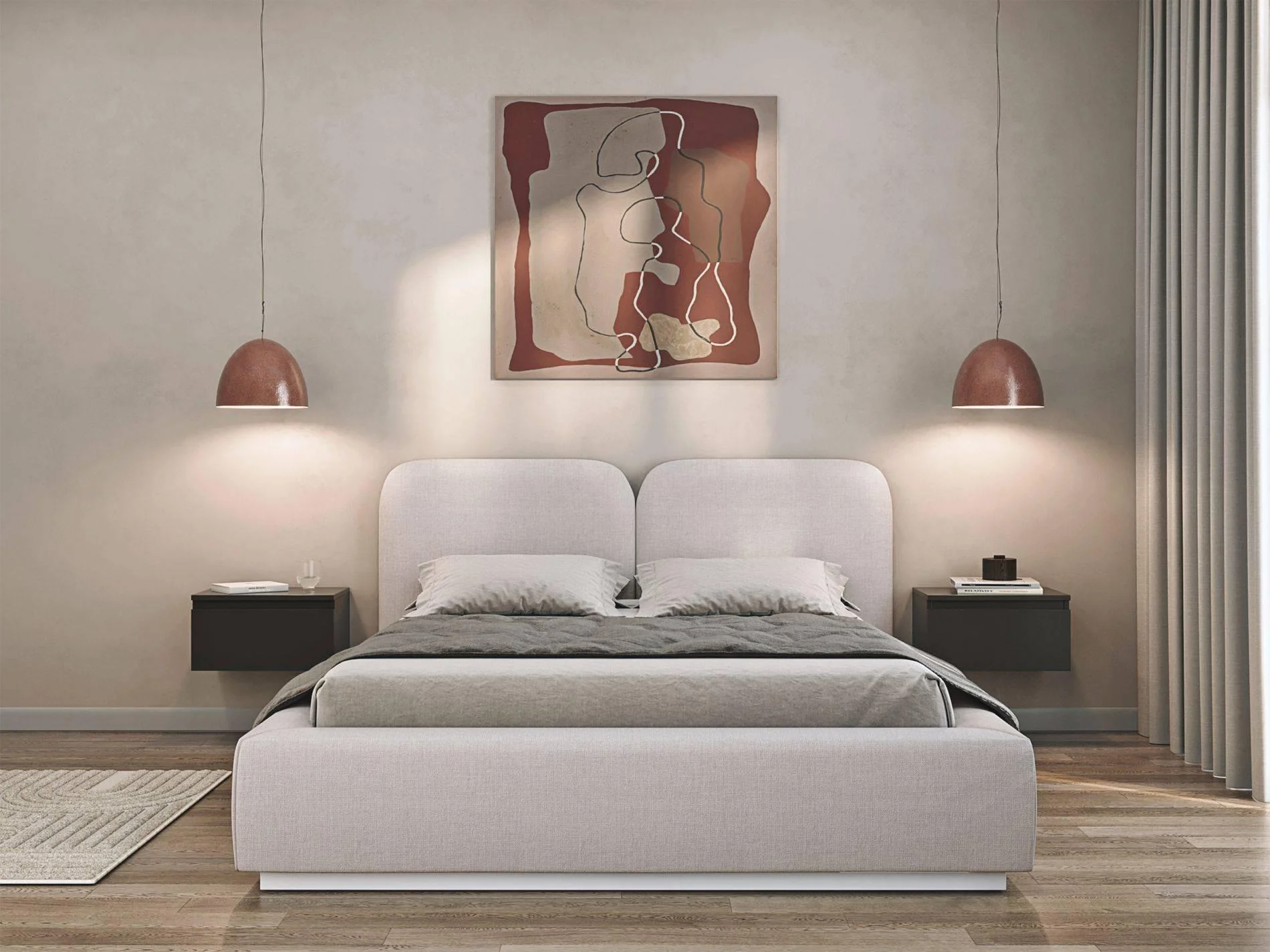 Bedframe Cremona chenille 140 x 200 cm met opbergruimte
