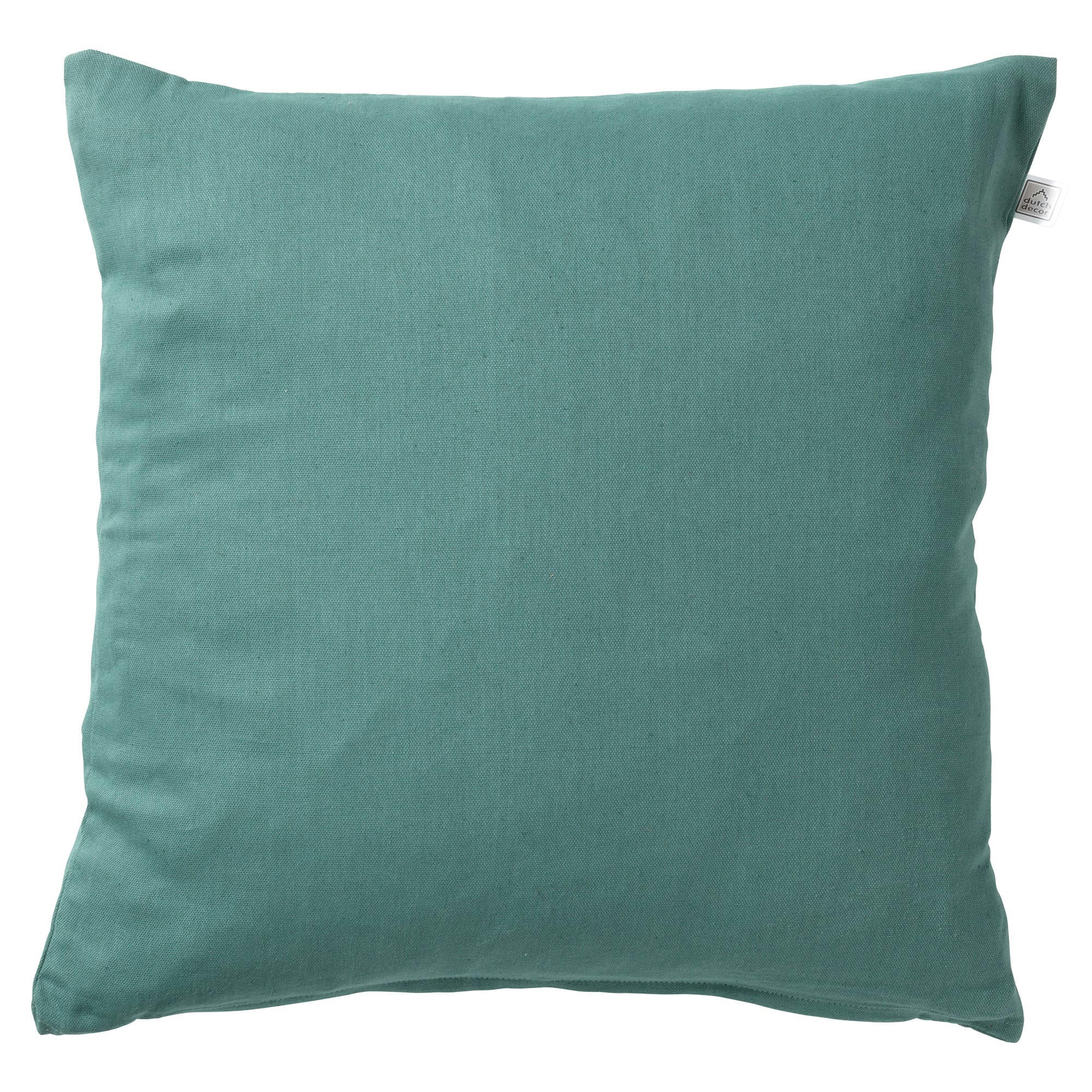 LINN - Coussin - vert en laine 45x45 cm uni