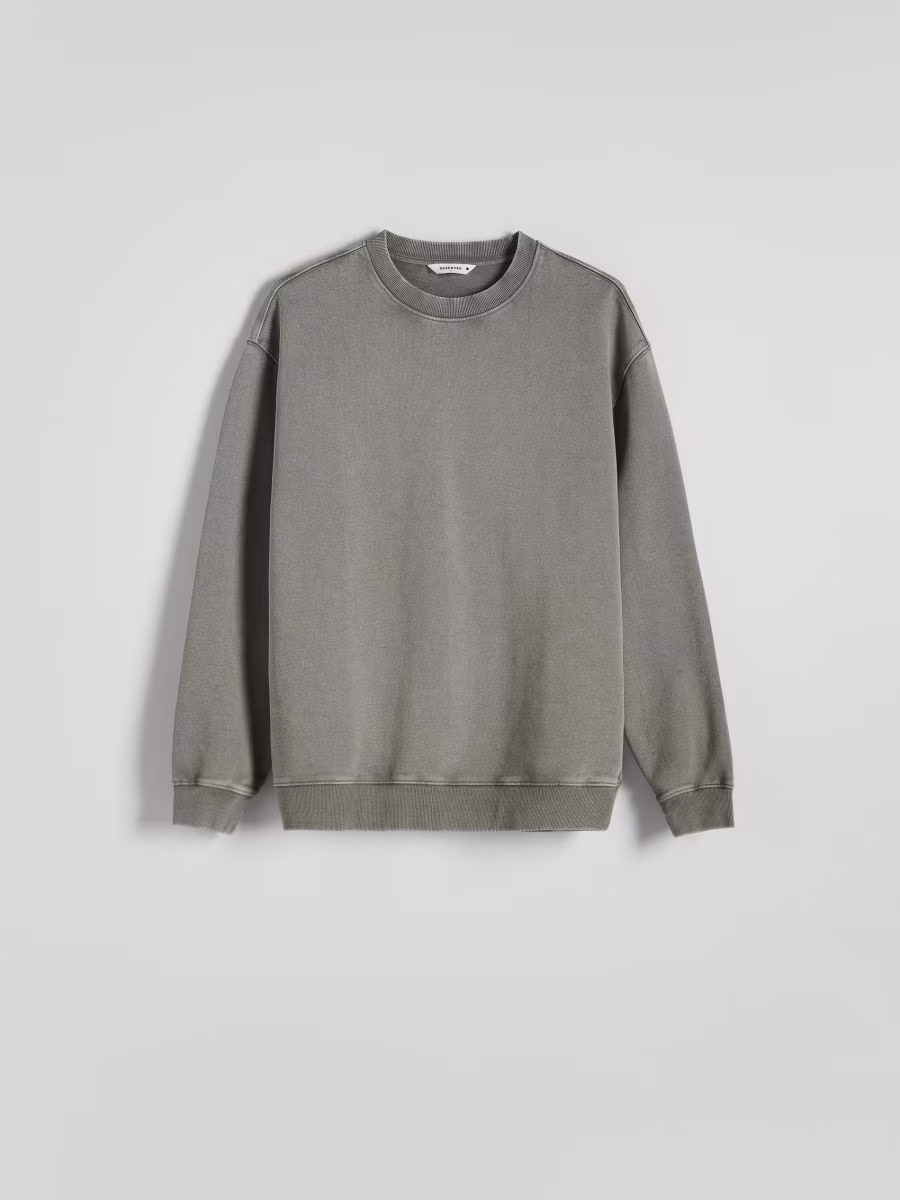 Sweatshirt With Wash Effect