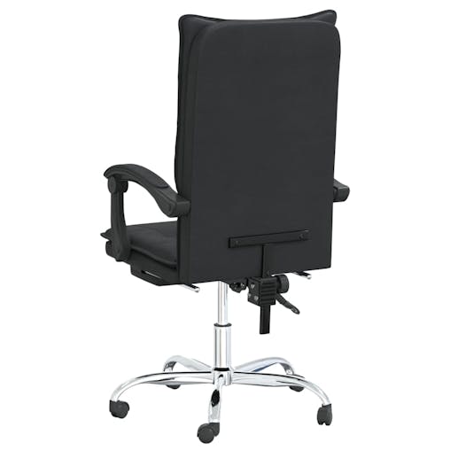 NNEVL Reclining Office Chair Black Faux Leather