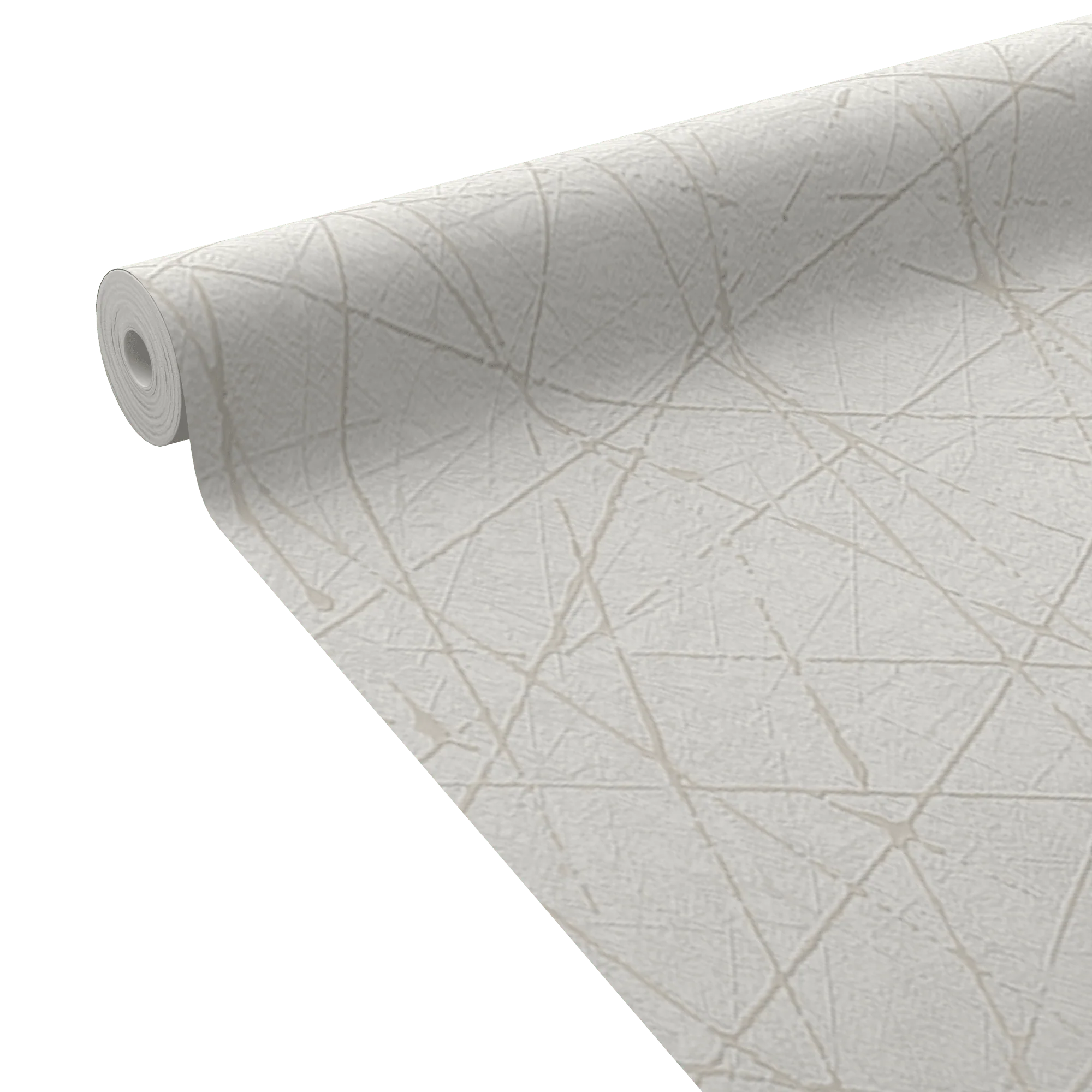 Papier peint intissé ARION coloris gris argenté