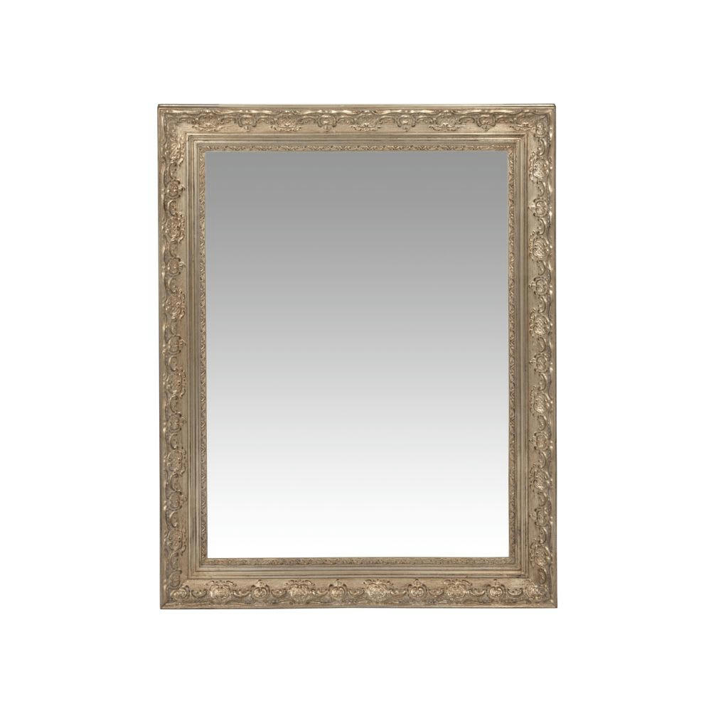 VALENTINE - Miroir rectangulaire à moulures irisées 70x90