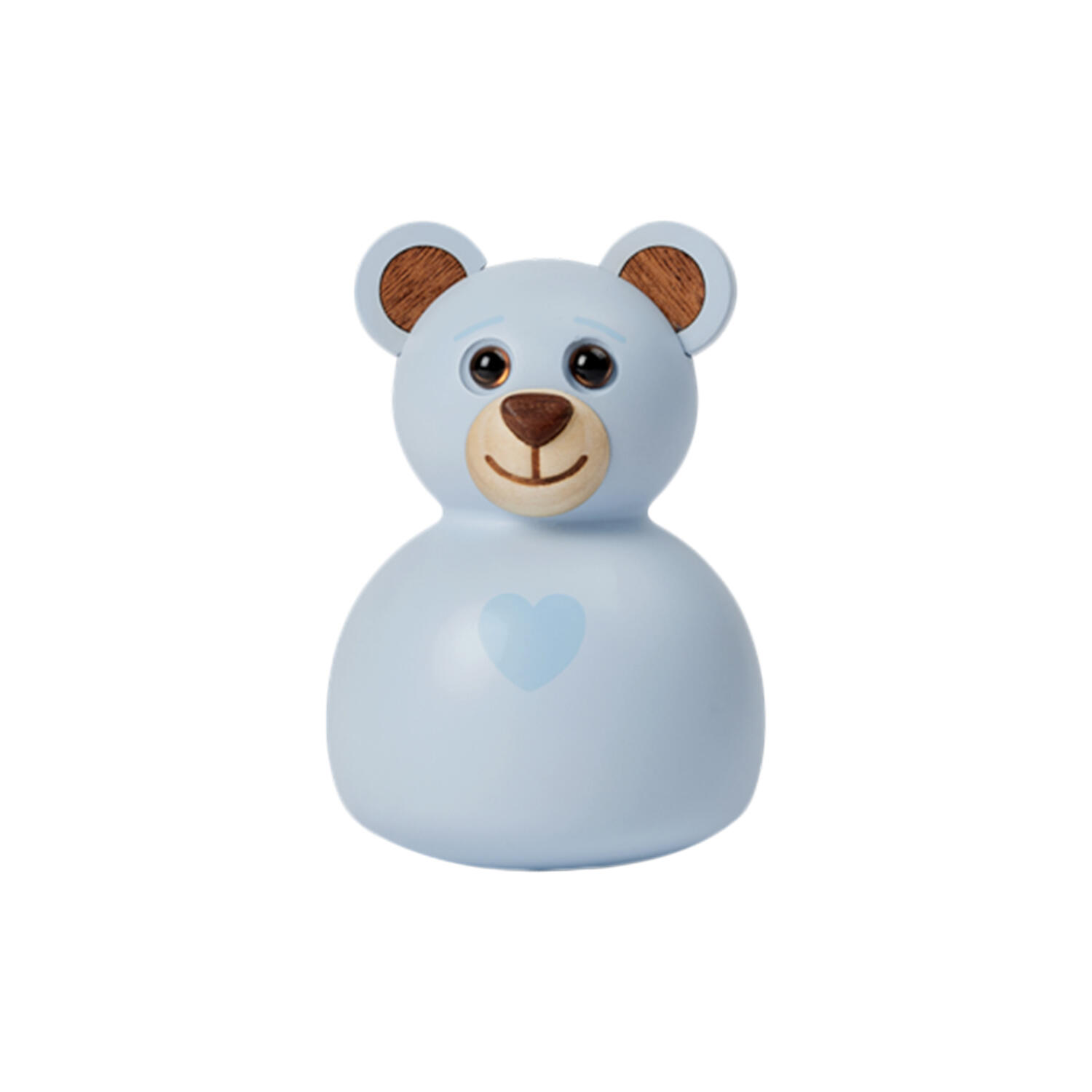 Teddy bear tr&aelig;figur, blue