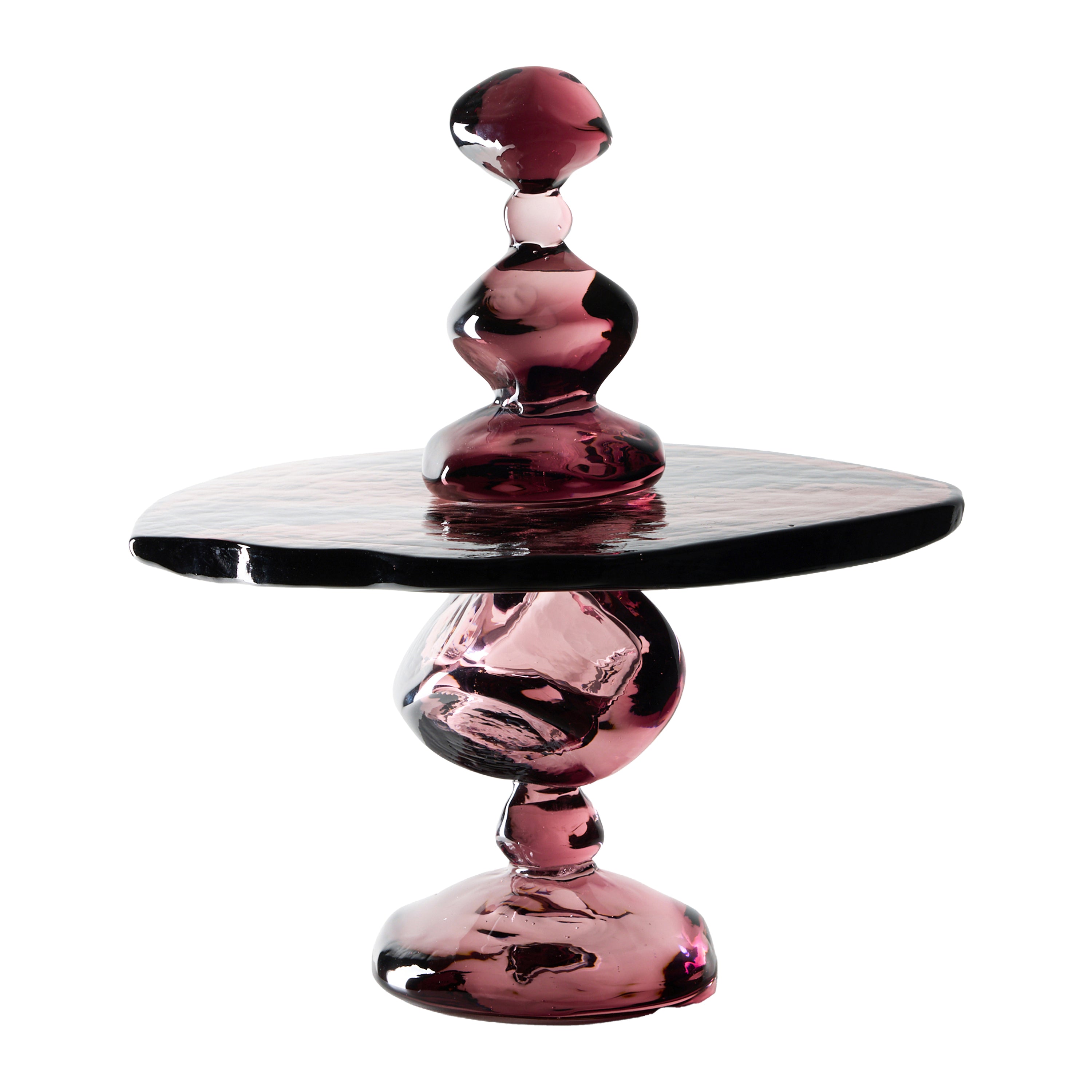 HKliving Nienke Sikkema Jewel Taartplateau - Amethyst