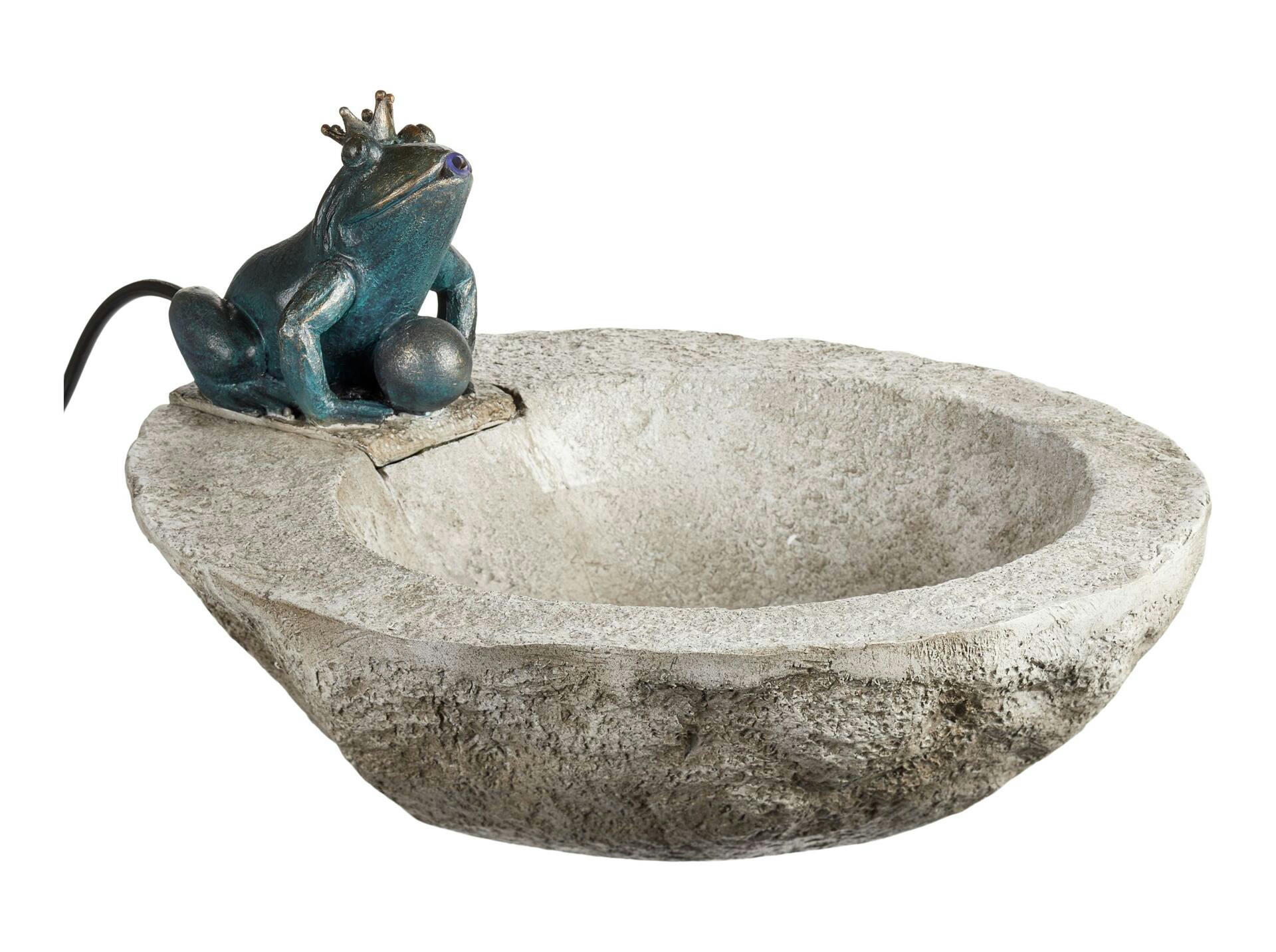 For Living Frog Prince Outdoor Garden Fountain