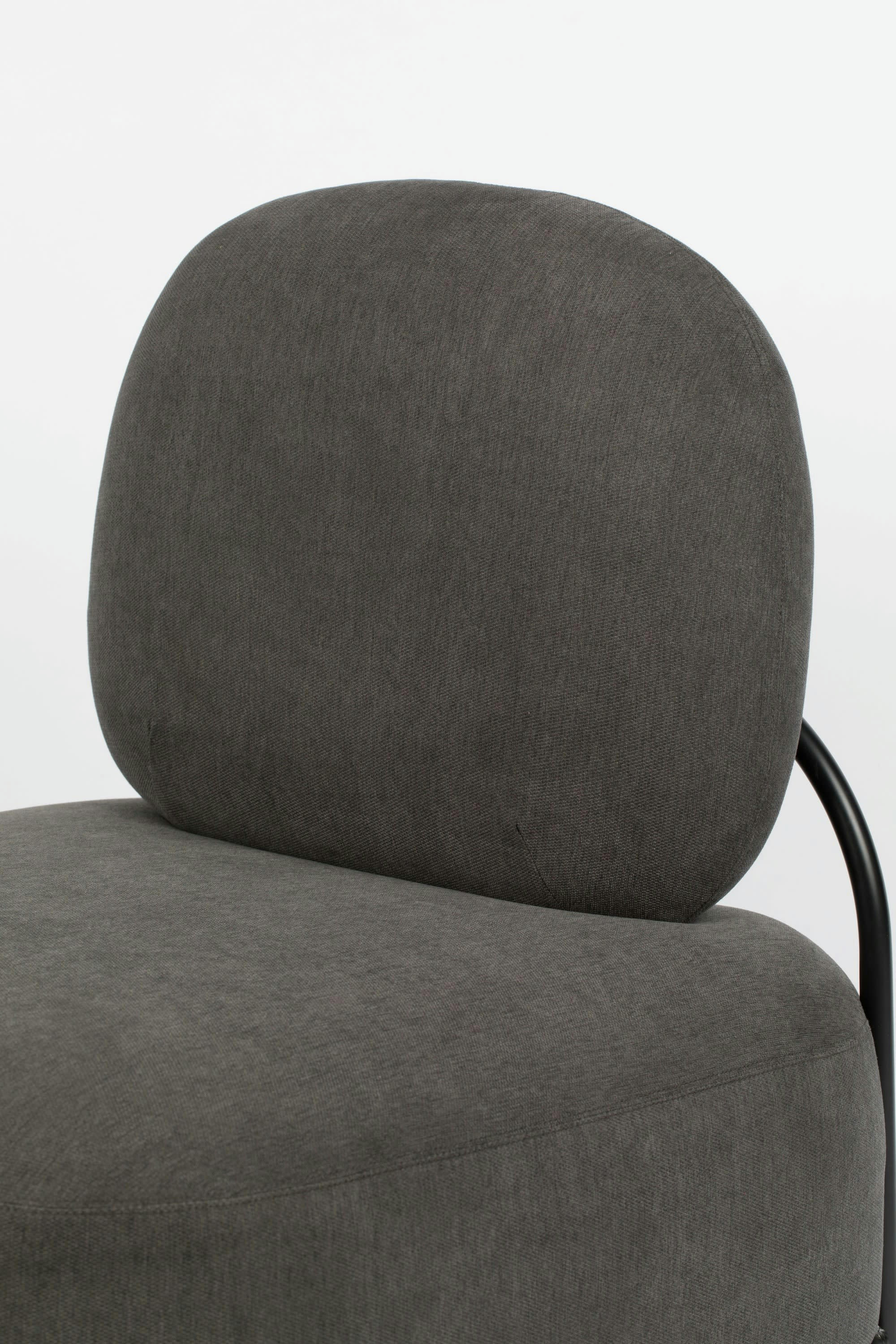 FESTON - Fauteuil en tissu gris