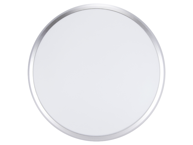 Lampa sufitowa zewnętrzna Planar LED z tworzywa sztucznego srebrna