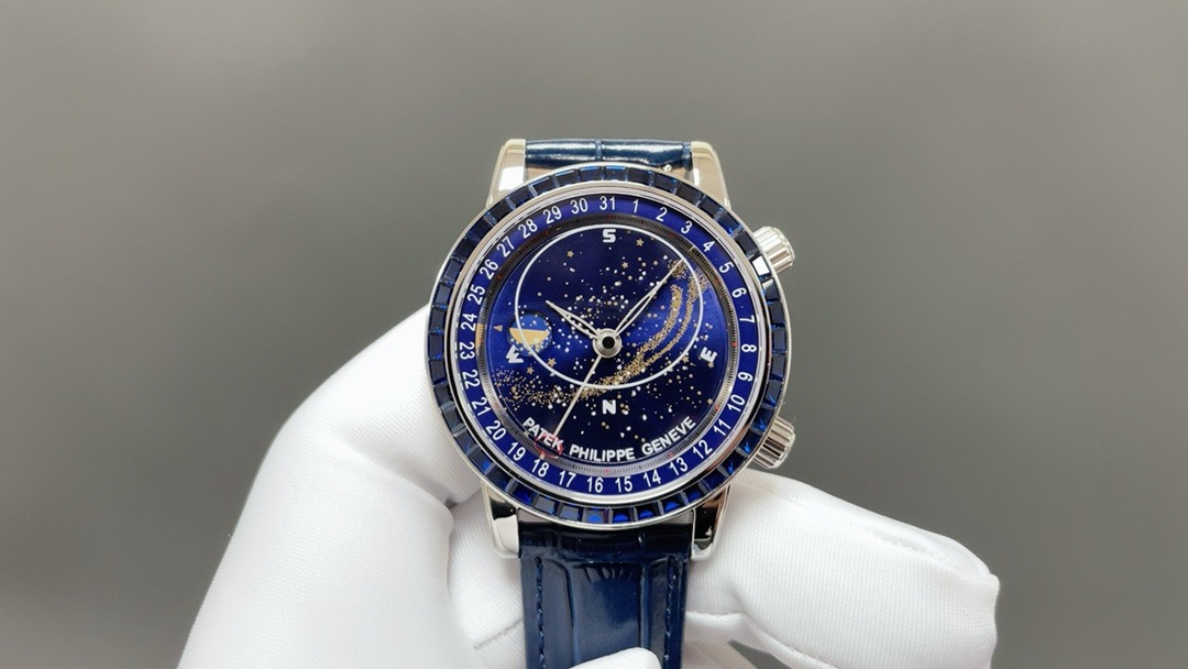Patek Philippe Grand Complications Celestial Platinum Gem-Set Watch