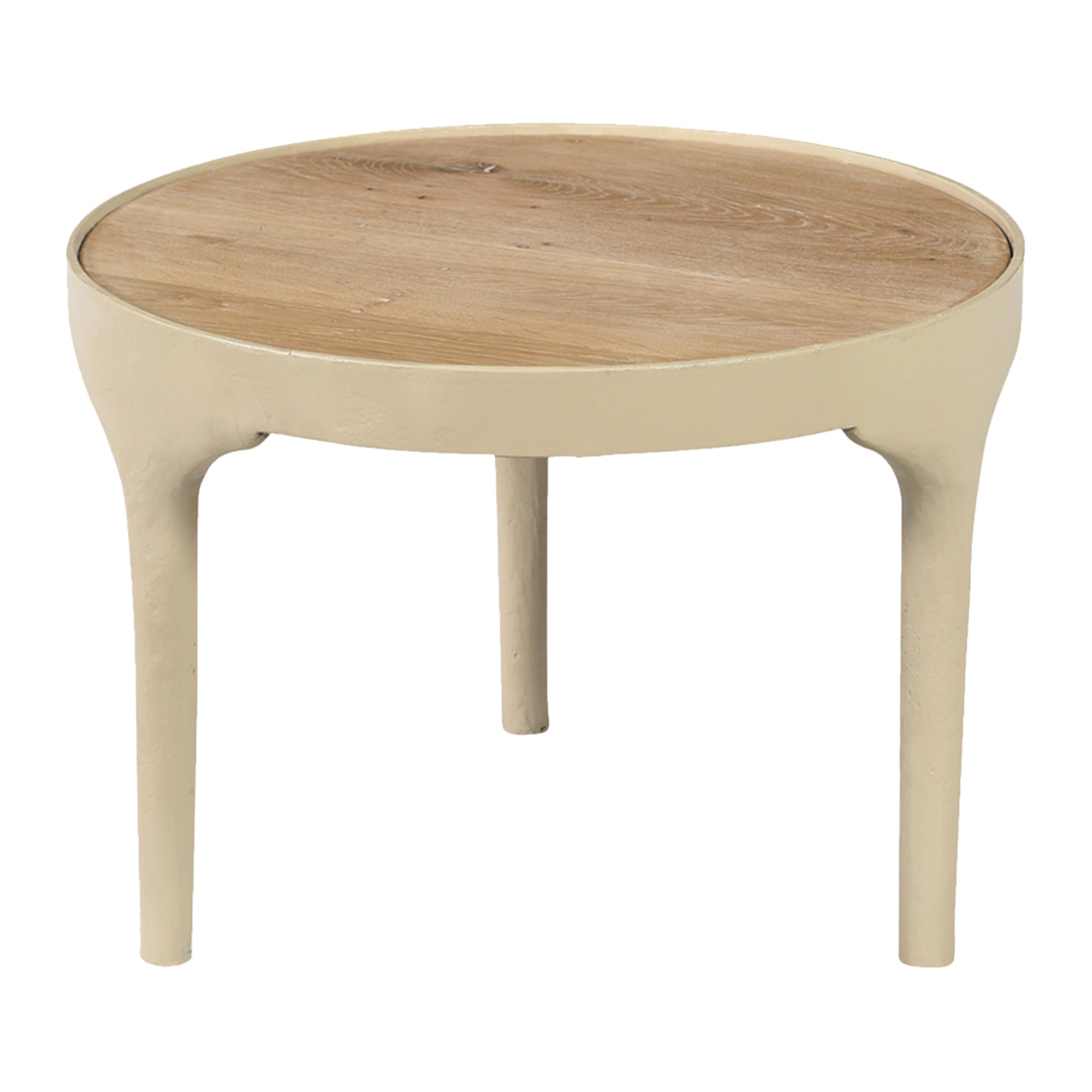 New Routz Iowa Salontafel H 32 x Ø 45 cm - Zand / Eiken