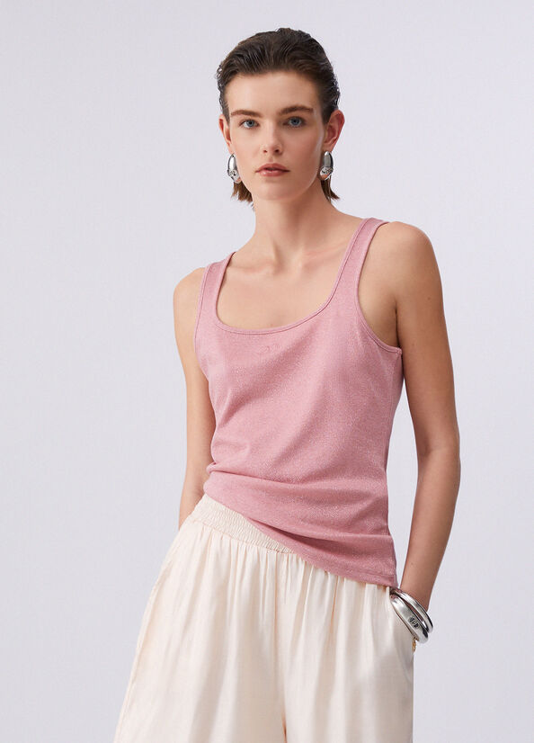 Top con logo monogram