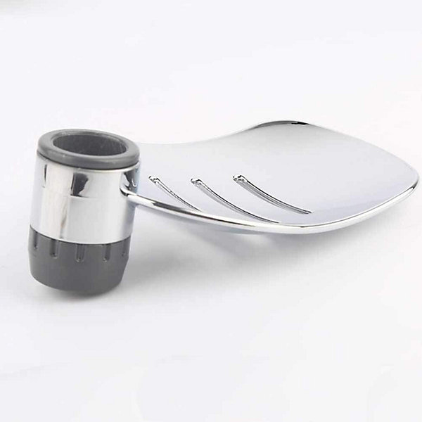 BASHLWUA 1pcs barre de douche à mainargent (diamètre des pores: 22 mm) porte-savon porte-savon créatif support de stockage de sa