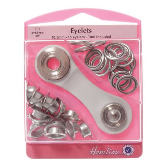 Eyelets Starter Kit Nickel 10.5mm