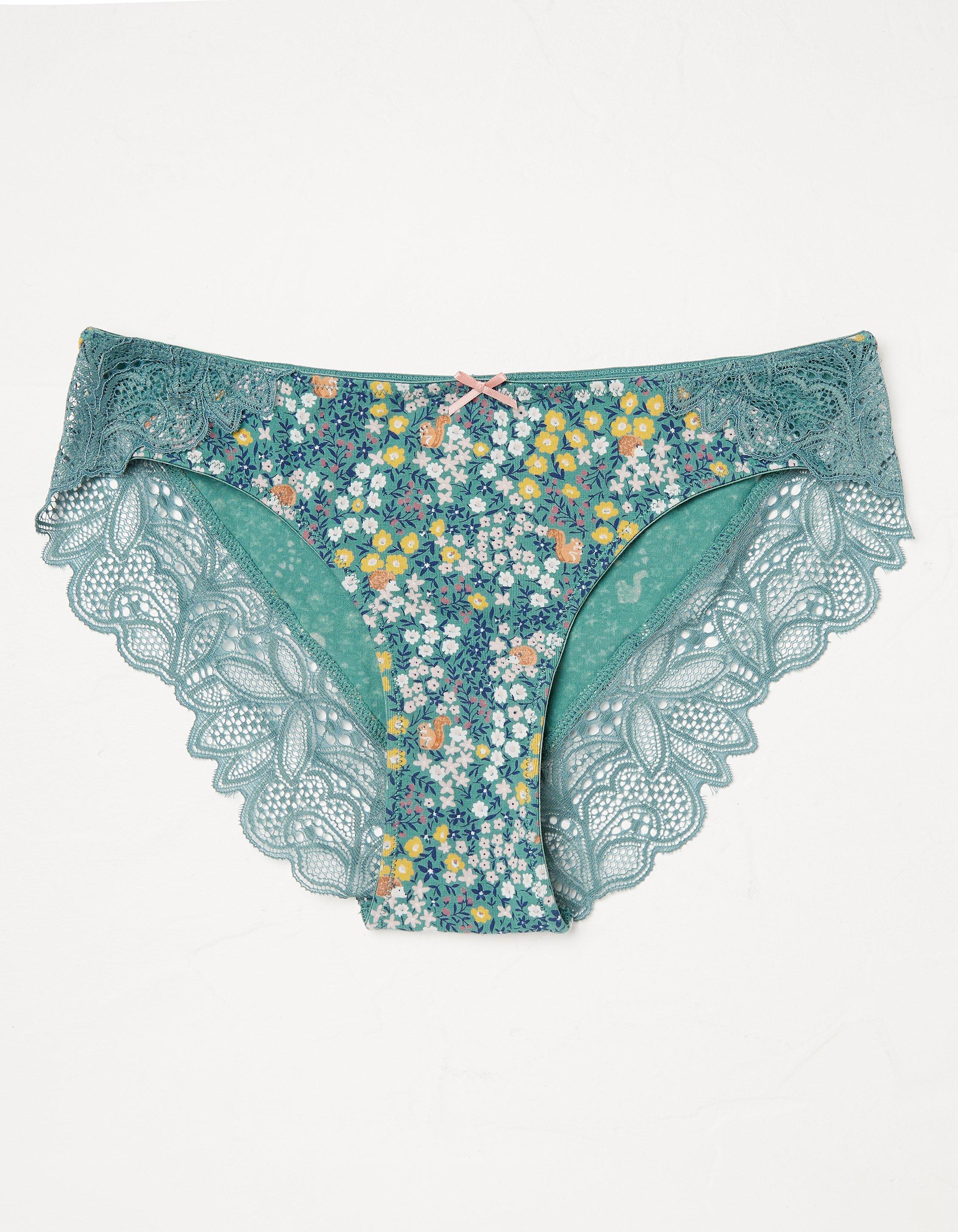 Woodland Floral Cheeky Knickers