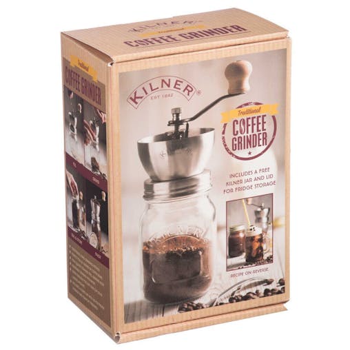 Kilner Coffee Grinder Glass Jar Manual | 500ml