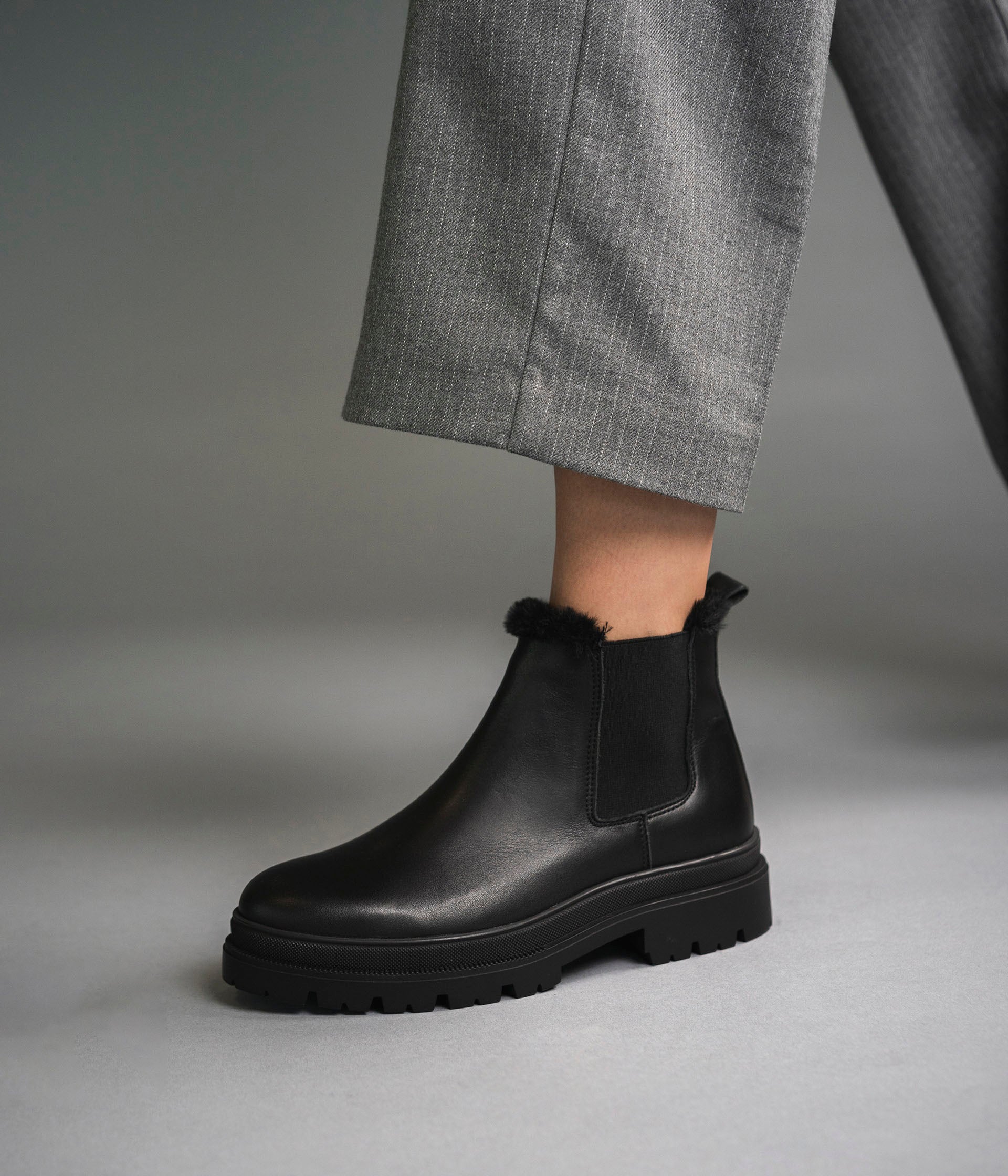 Chelsea boots Sachel noir