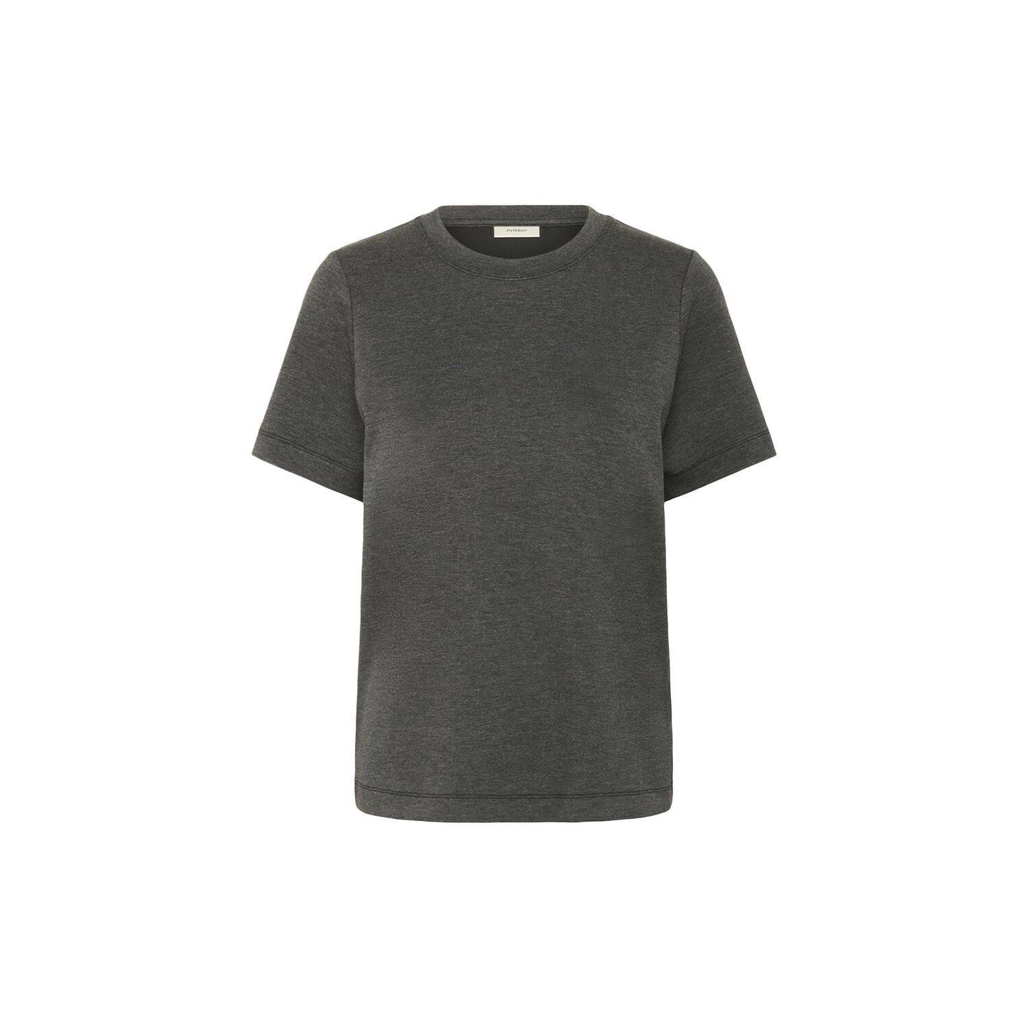 VincentIW Melange Karmen T-Shirt, dark grey melange