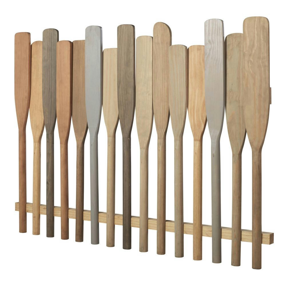 Paddle - Tête de lit 160 en pin massif multicolore