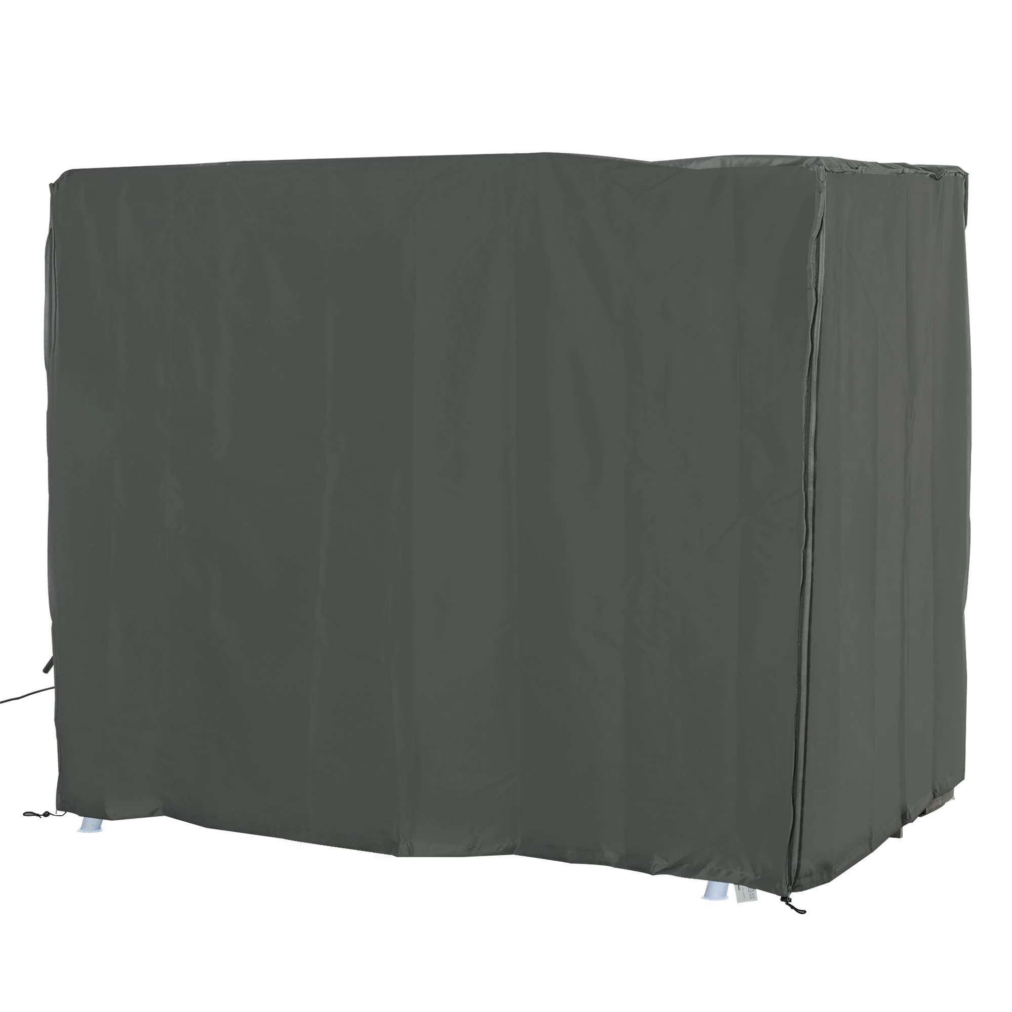 Outsunny All Weather Garden Patio Swing Chair Cover Waterproof Protector Anti-UV and PVC Coating 6.7ft x 4.1ft x 5.4ft