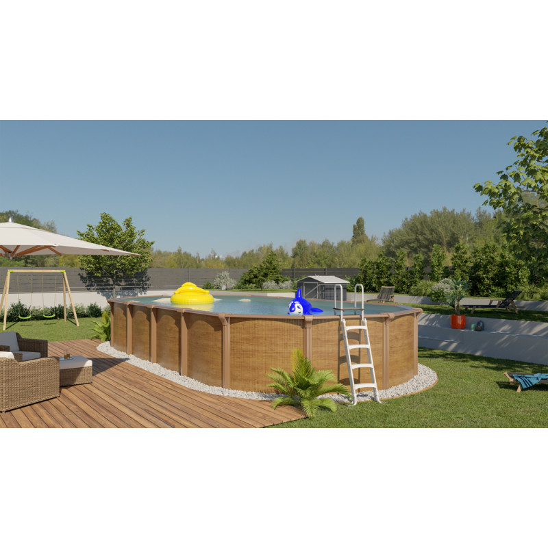 Piscine Osmose 6,4 x 3,95 x 1,32 m