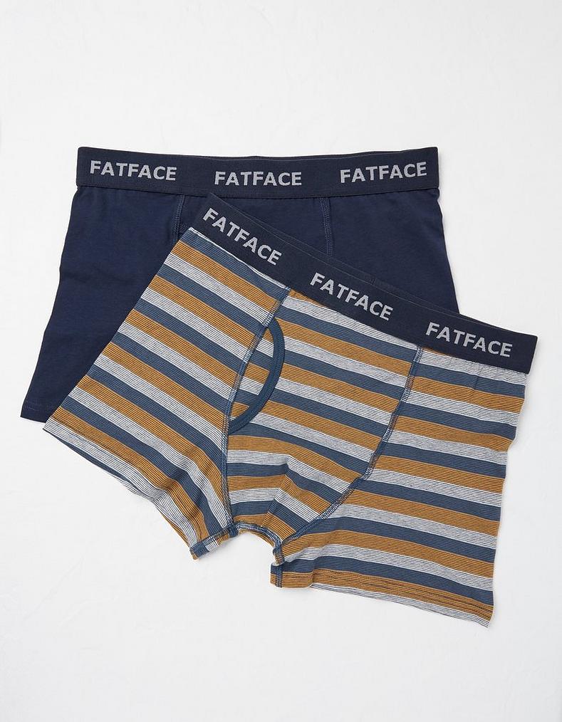 Two Pack Dorset Stripe Boxers